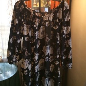 Off the shoulder blouse